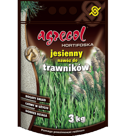 Осіннє добриво "Agrecol" для газону (3 кг)