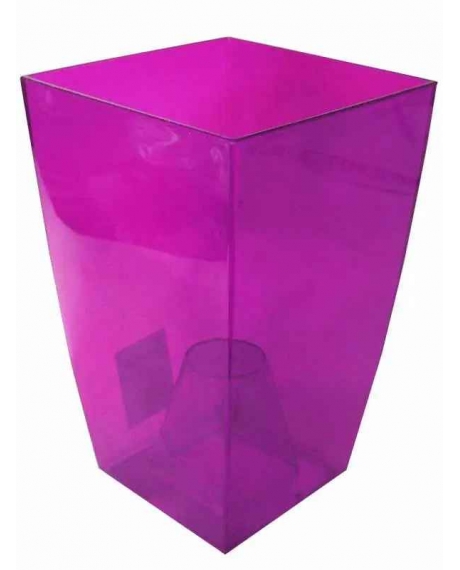 Кашпо для орхідей Lamela Finezja. Колір -  рожевий (розмір 125 мм.)