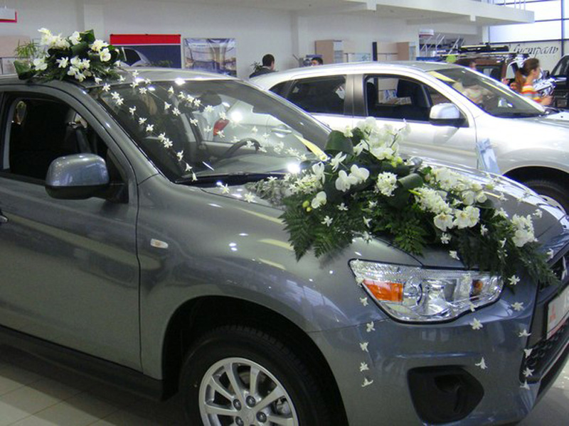 Участие в  презентации новой  модели Mitsubishi