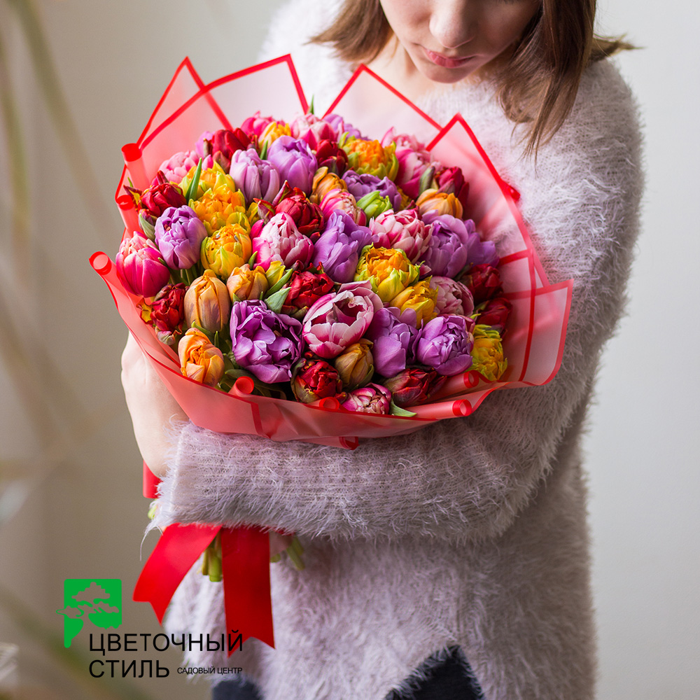 Весеннее настроение в букетах