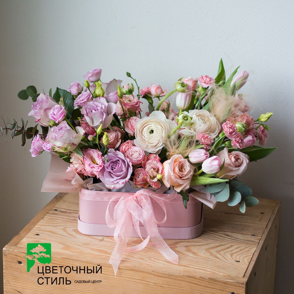 Композиция в коробке №746