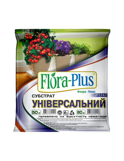Flora Plus субстрат універсальний (80л)