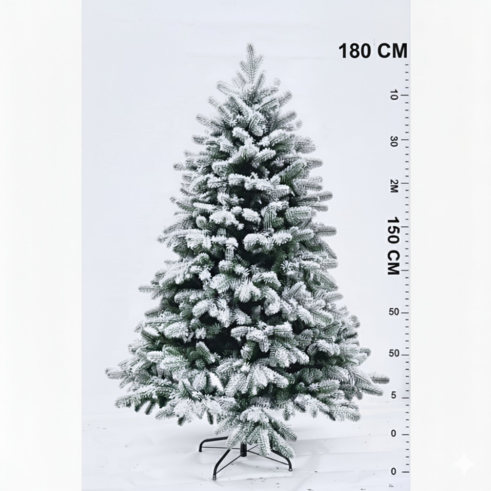 Ялинка лита LUX 160 см засніжена