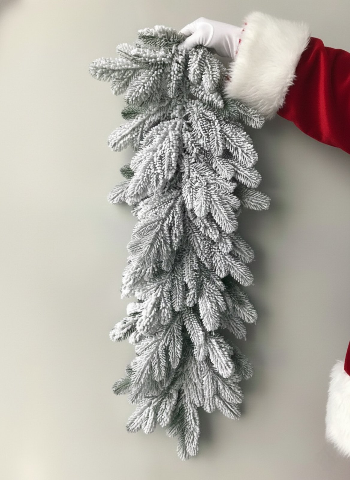 Гірлянда Lux лита 1,2м засніжена