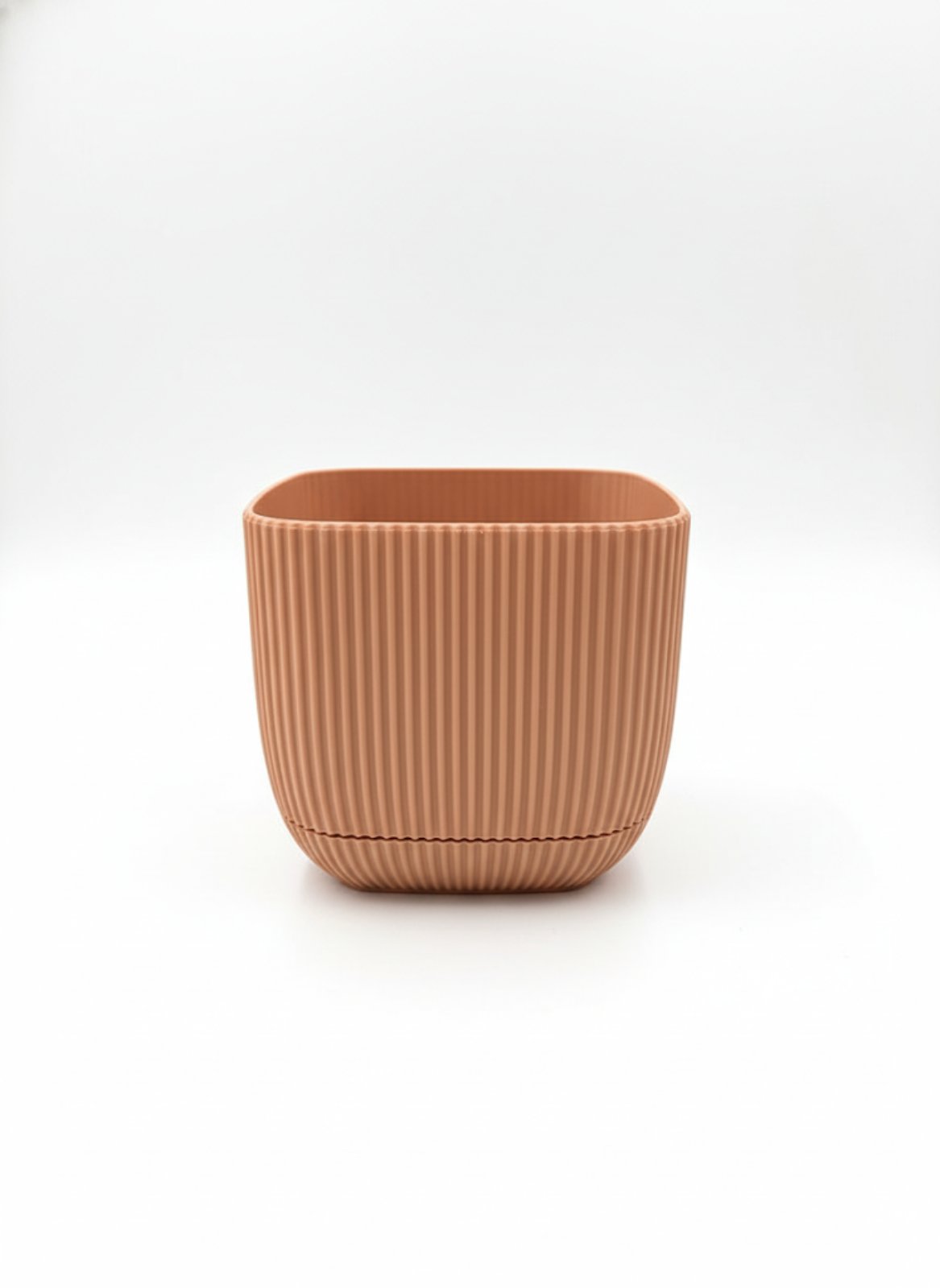 Горщик Mercan квадрат 1,8л пудра