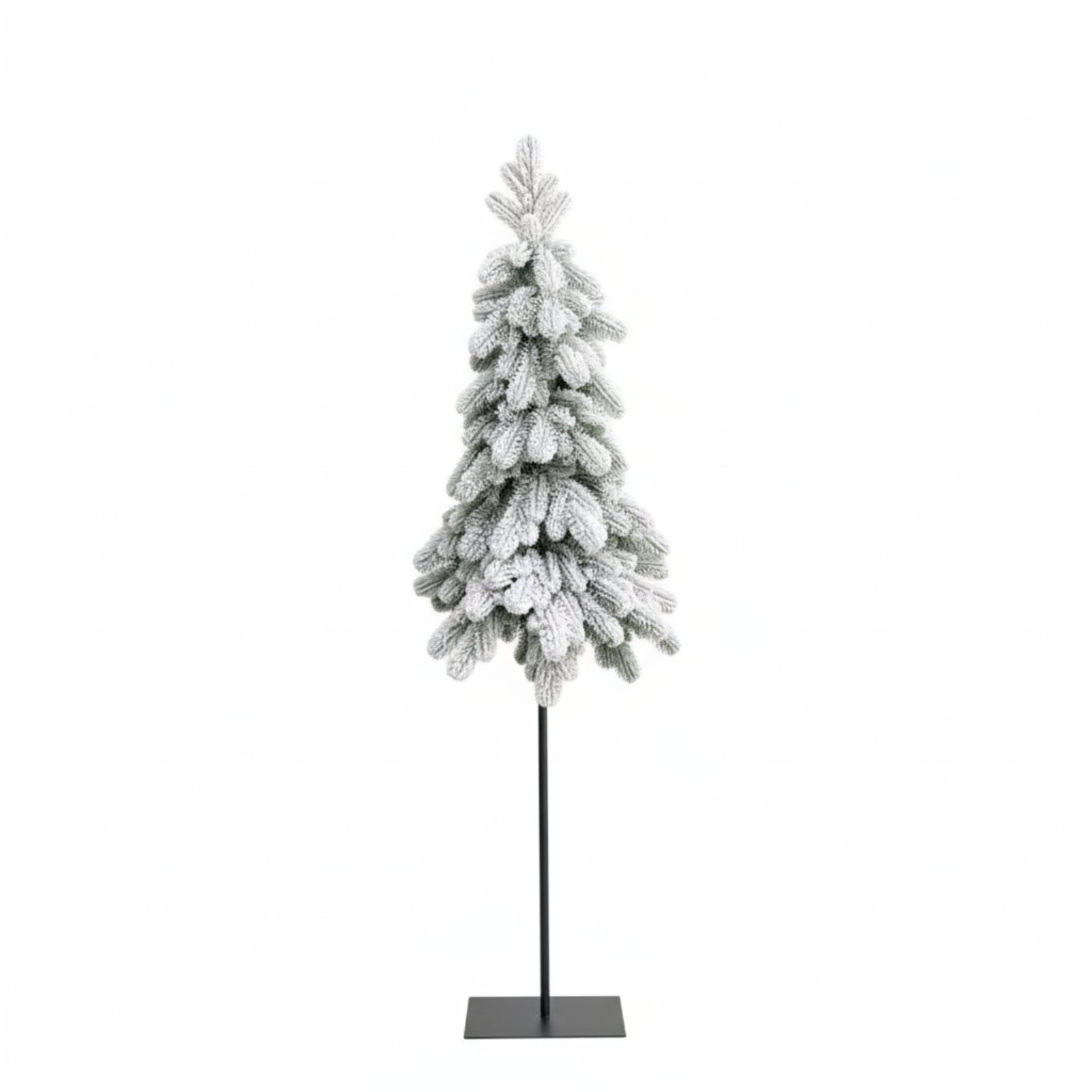 Елка HVOYA Style Lux литая на металлической подставке 120см заснеженная