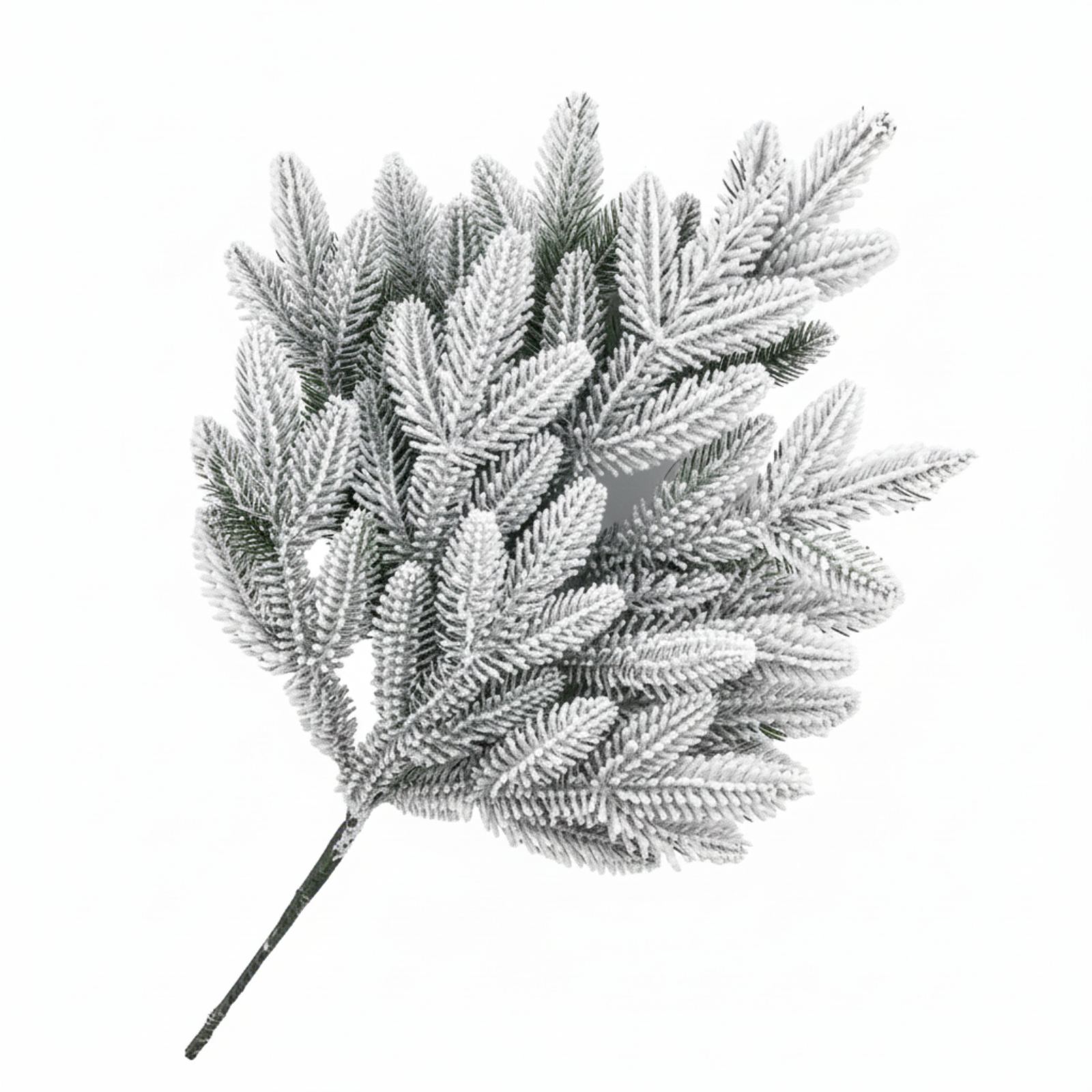 Ветка Classic литая 60см заснеженная