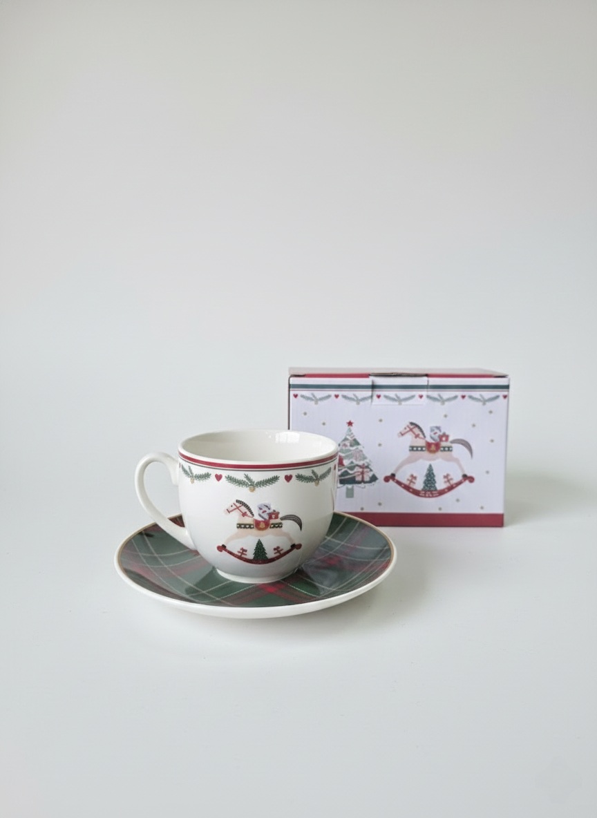 Набор чашка + блюдце 2шт