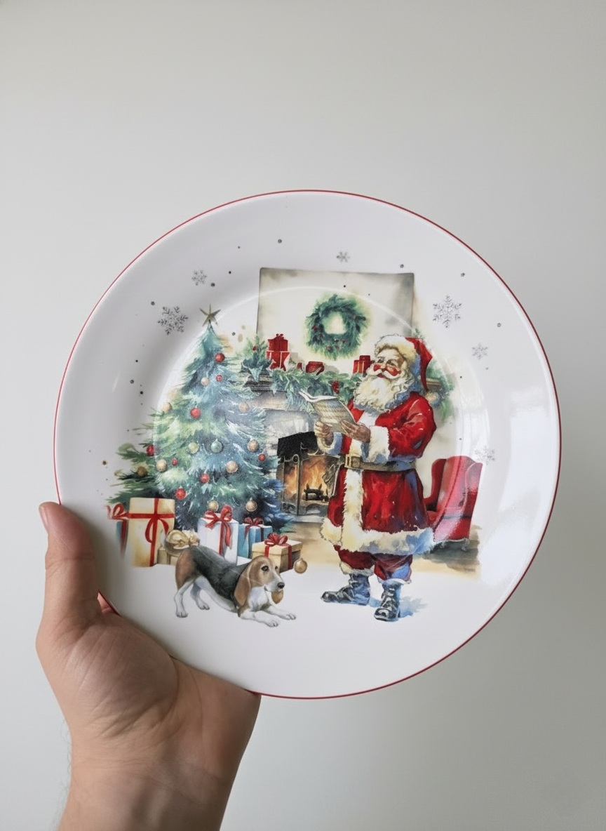 Тарелка Тайный Санта