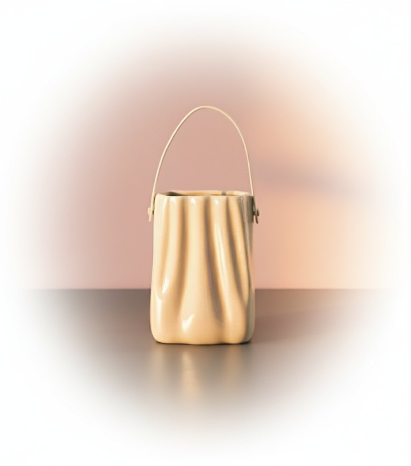 Ваза Сумка керамическая 18 см