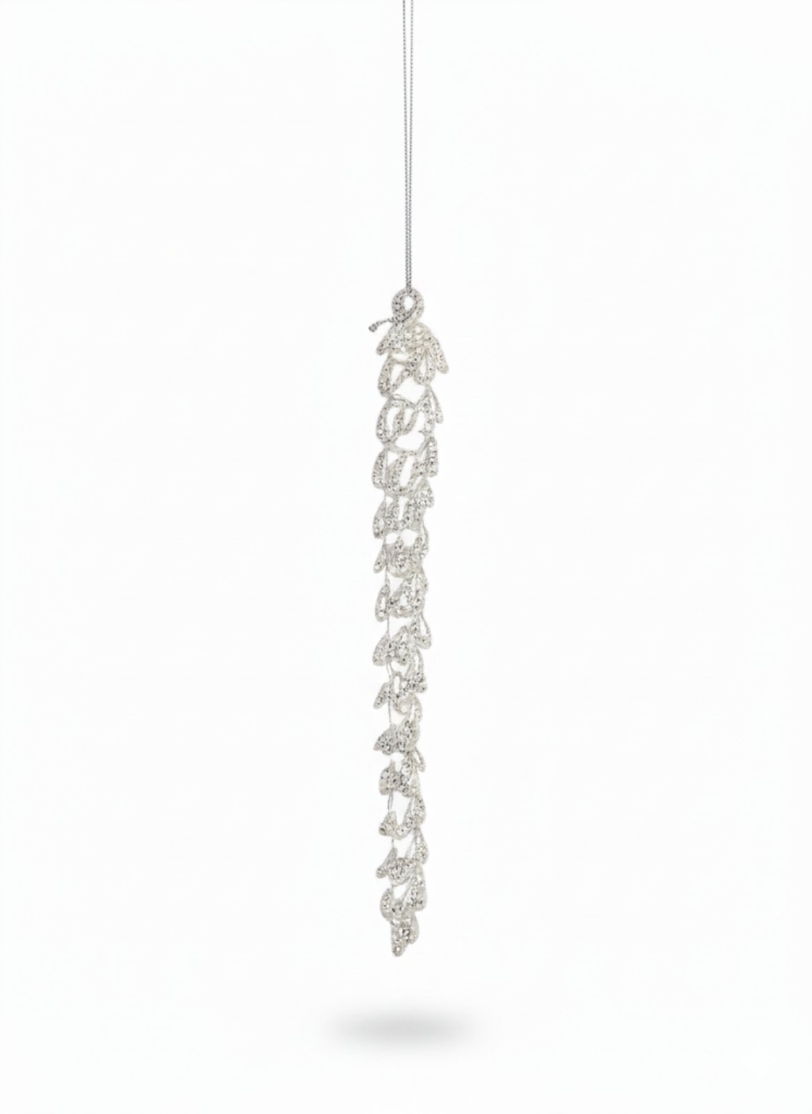 Сосулька елочное украшение 