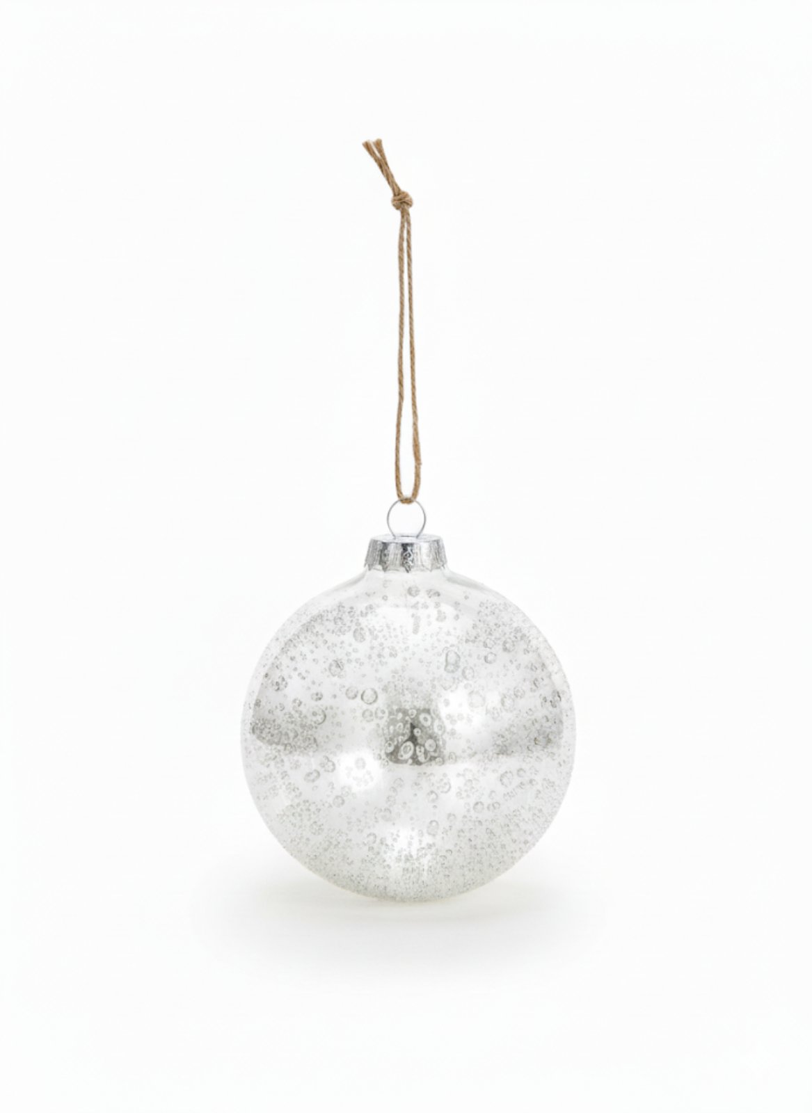 Шар зеркальный елочное украшение