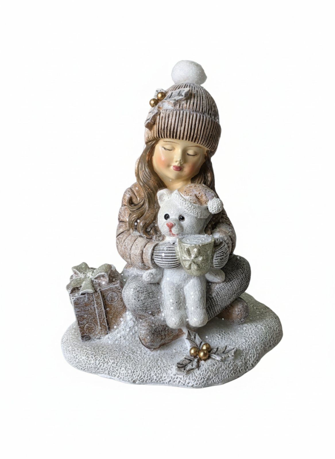 Девочка с мишкой