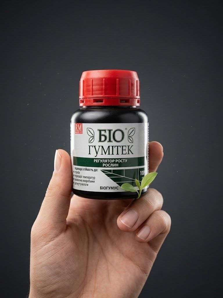 Біогумітек регулятор росту рослин 100 мл