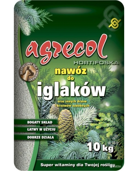 Добриво "Agrecol" для хвойних рослин (10 кг)