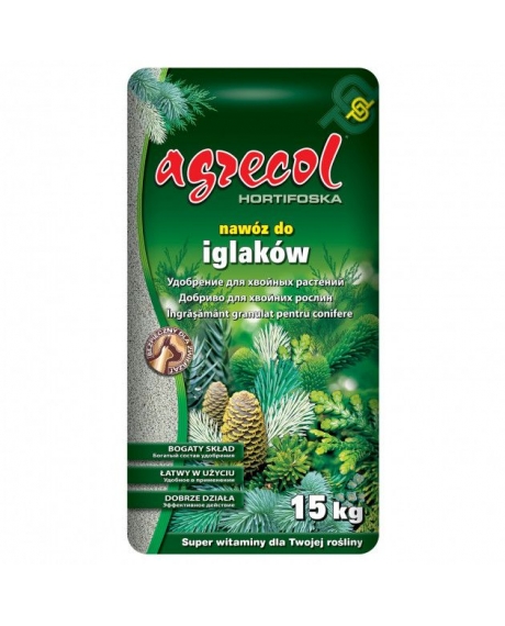 Добриво "Agrecol" для хвойних рослин (15 кг)