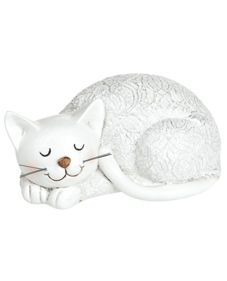 Декоративна фігурка "Сплячий котик" (19 см.)