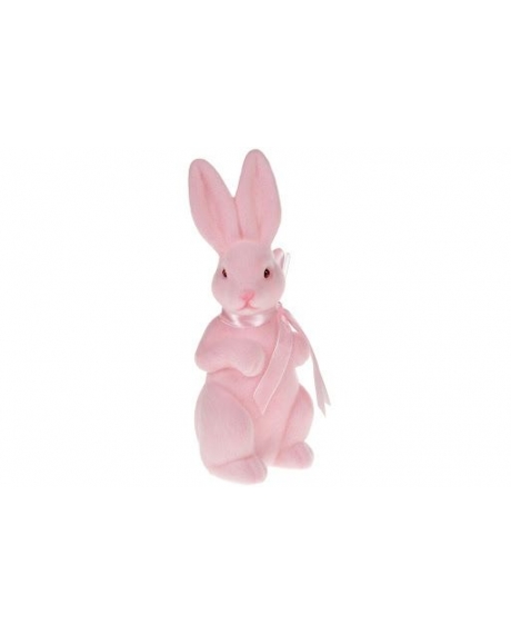 Фігурка декоративна "Великодній Кролик", колір - рожевий, лавандовий, м'ятний, зелений лайм (21.5 см.),