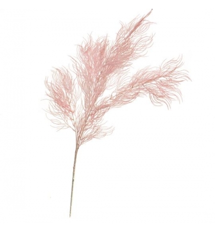 Искусственная ветка, цвет - розовая (110 см.) 