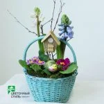 Композиція з цибулинних №1 — Квітковий стиль, Харків