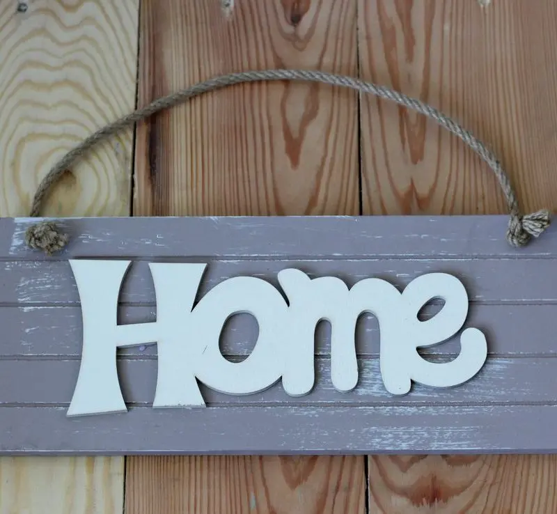 Табличка "Home"