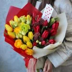 Букет на 8 березня №22 — Квітковий стиль, Харків