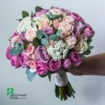 Букет нареченої № 80 — Квітковий стиль, Харків