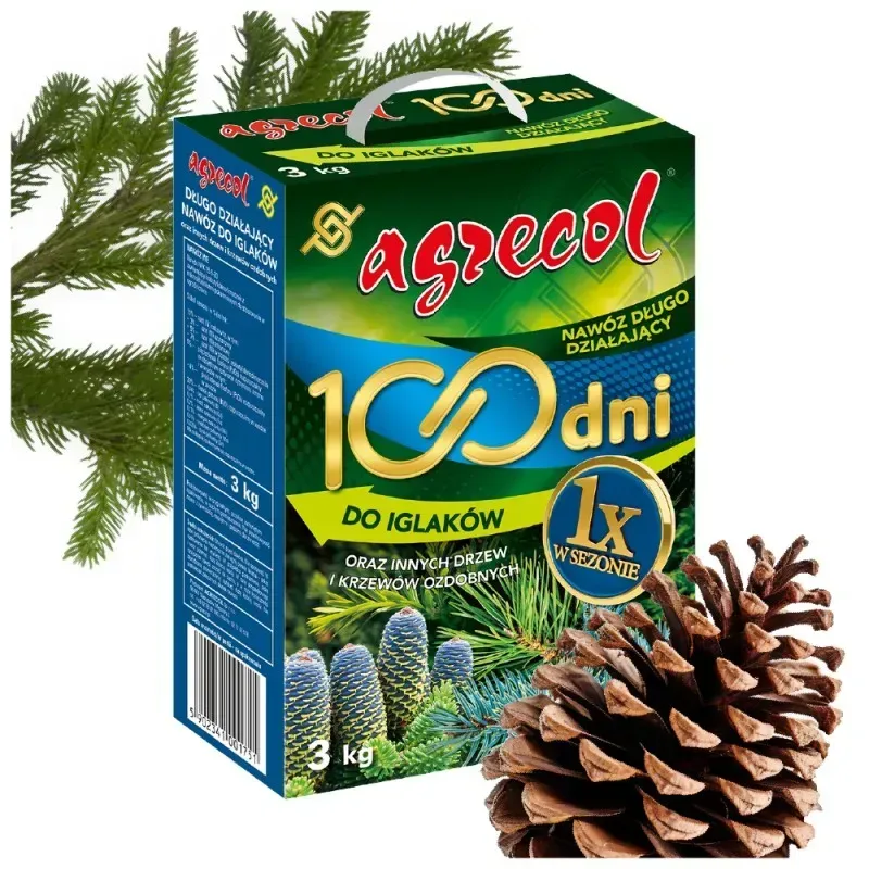 Добриво 100 днів для хвойних Агреколь/Agrecol 3 кг