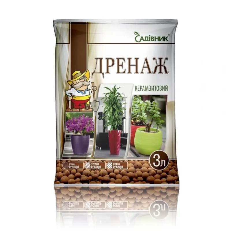 Дренаж керамзитовий "Садівник"