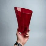 Горщик для орхідей Венус червоний — Квітковий стиль, Харків