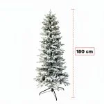 Ялинка Traditional Slim лита 180 засніжена — Квітковий стиль, Харків