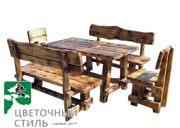 Комплект садових меблів Класичний №1
