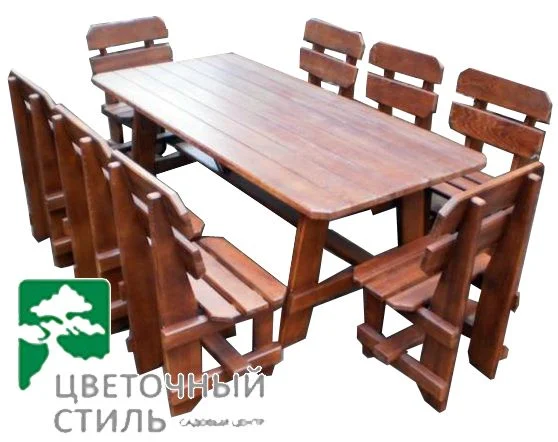 Комплект садових меблів Обідній