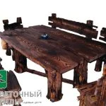 Комплект садовой мебели состаренный — Квітковий стиль, Харків