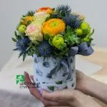 Композиция в коробке №243 — Квітковий стиль, Харків