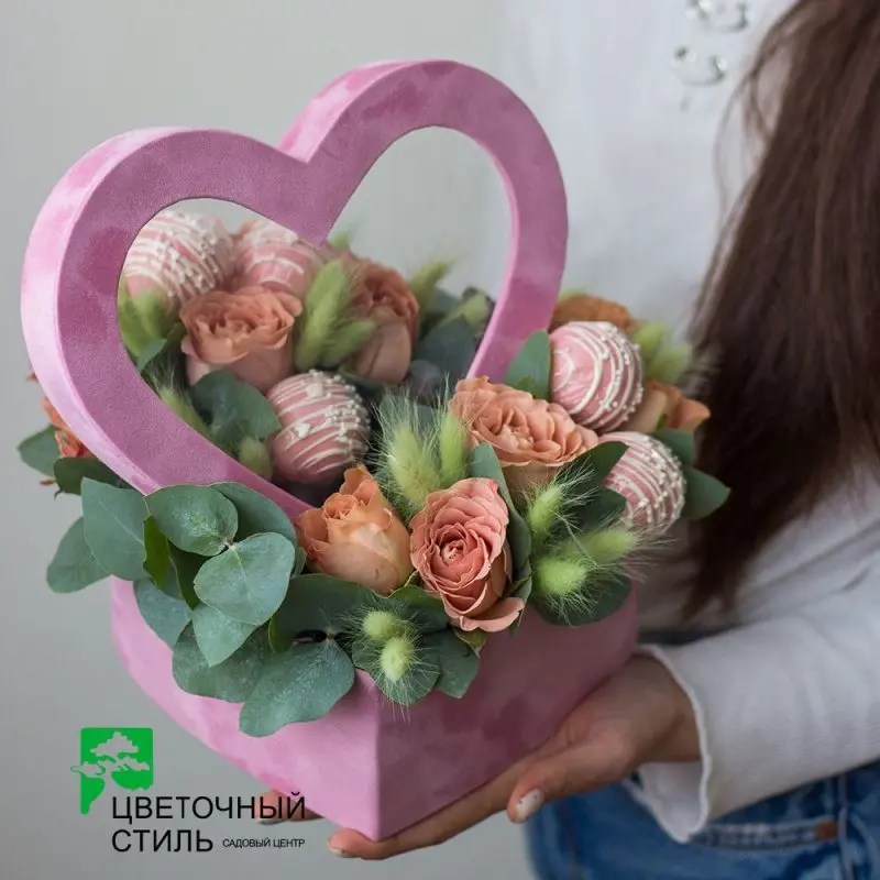 Композиція в коробці №728