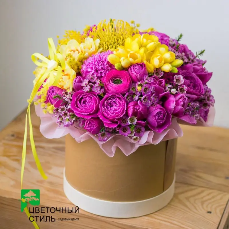 Композиція в коробці №741