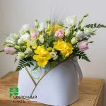 Композиция в коробке №743 — Квітковий стиль, Харків