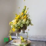 Композиция в стекле №24 — Квітковий стиль, Харків