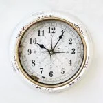 Настінний годинник №03 (24 см.) — Квітковий стиль, Харків