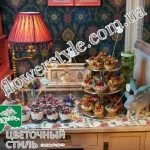 Оформление Candy-bar — Квітковий стиль, Харків