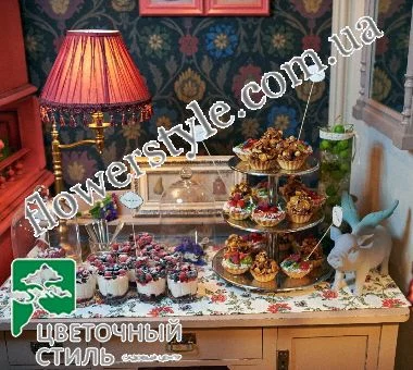 Оформление Candy-bar — Квітковий стиль, Харків