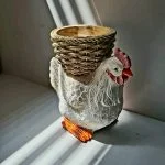 Статуетка Курочка — Квітковий стиль, Харків