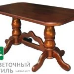 Стол овальный для беседки — Квітковий стиль, Харків