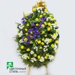 Траурный венок №24 Жалобний вінок №24 — Квітковий стиль, Харків