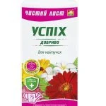 "Успіх" Добриво Чистий Лист Успіх для Квітучих 310 мл — Квітковий стиль, Харків