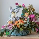Великодня композиція № 28 — Квітковий стиль, Харків