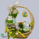 Великодня композиція № 32 — Квітковий стиль, Харків
