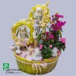 Великодня композиція №35 — Квітковий стиль, Харків