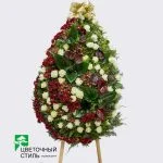 Жалобний вінок №12 — Квітковий стиль, Харків